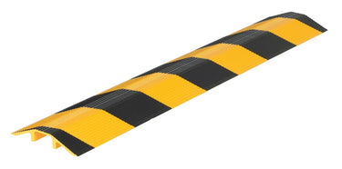 ALUMINUM HOSE/CABLE BRIDGE 48 IN YEL/BLK - Model LHCR-48-YB